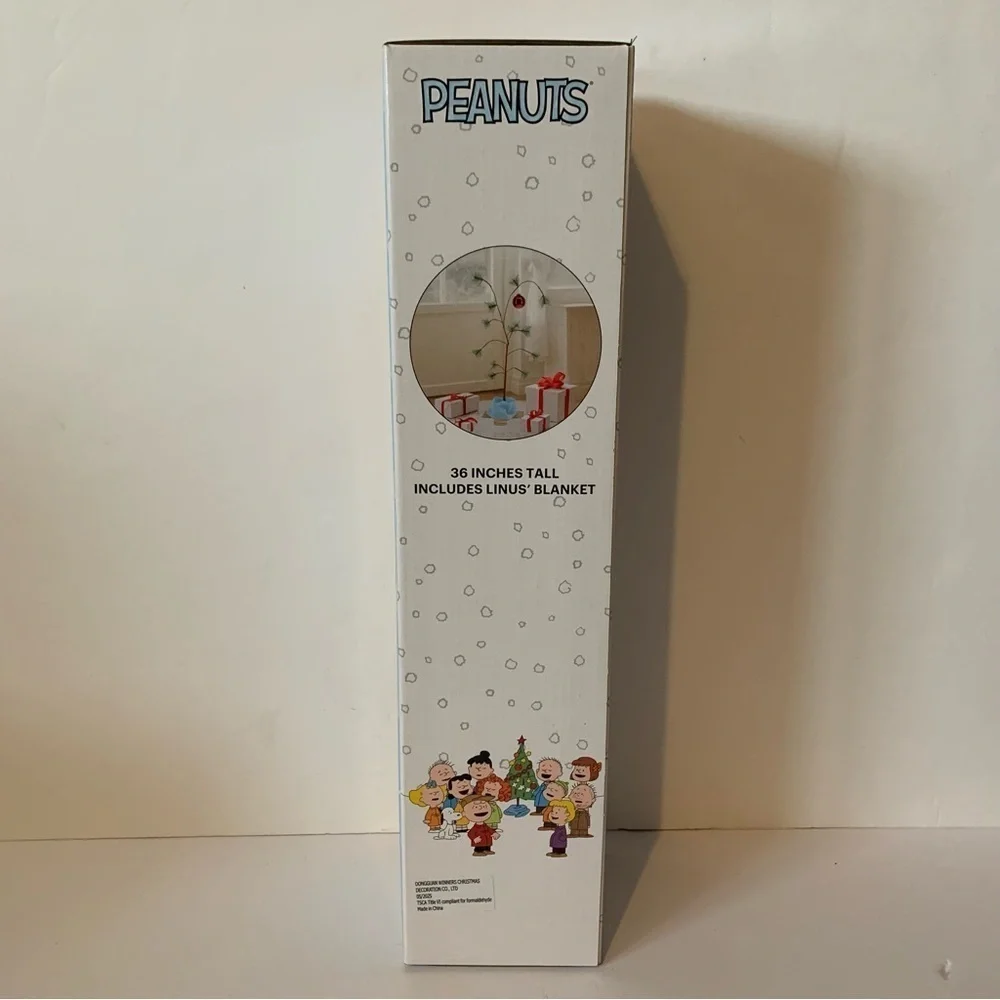 NIB. PEANUTS 36” Charlie Brown Christmas Tree